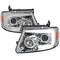 Spec-D Tuning 04-08 Ford F150 Projector Headlights- Chrome Housing With Clear Lens 2LHP-F15004-SQ-RS - alternate 1
